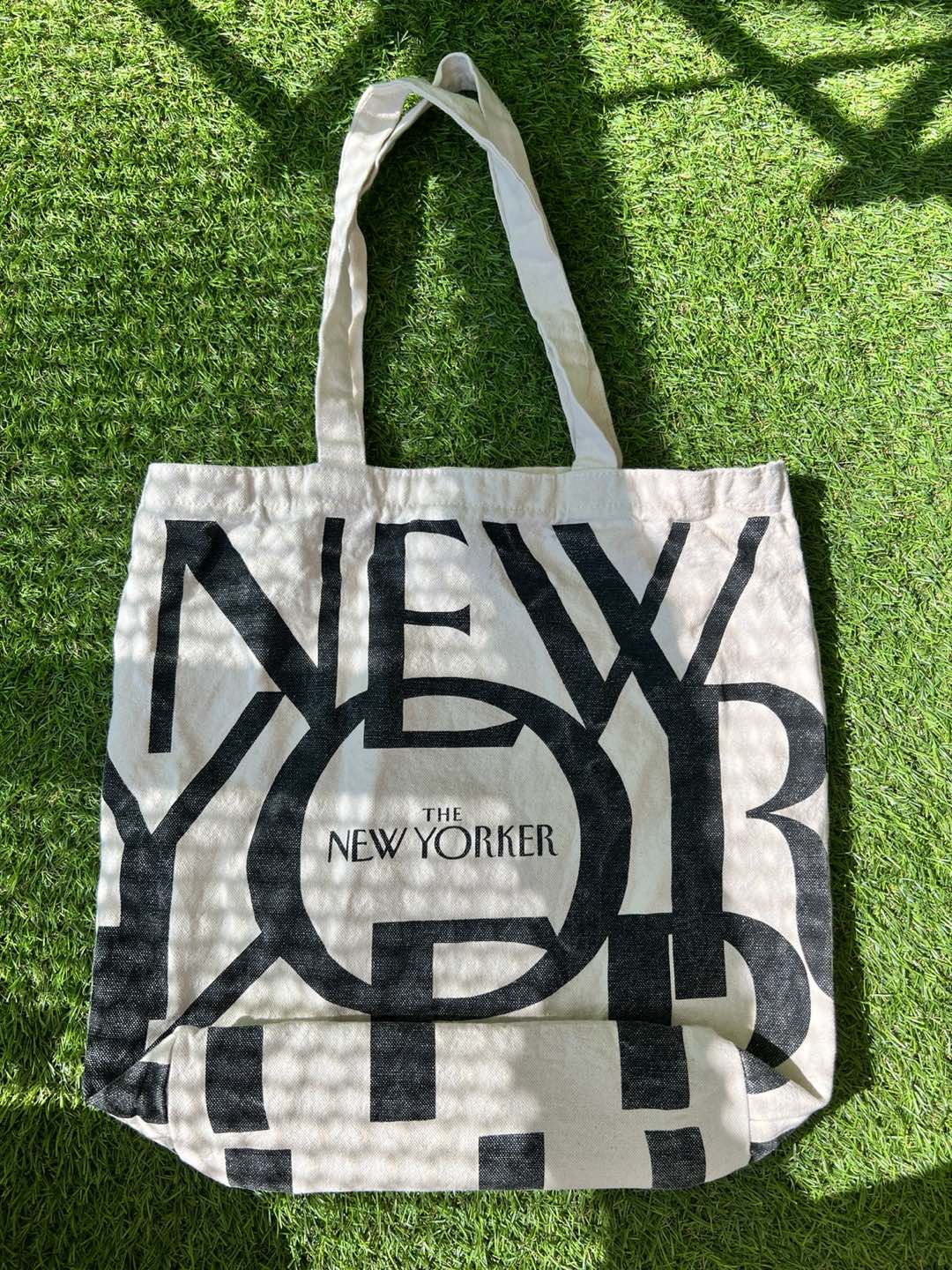 The New Yorker Fabric bag