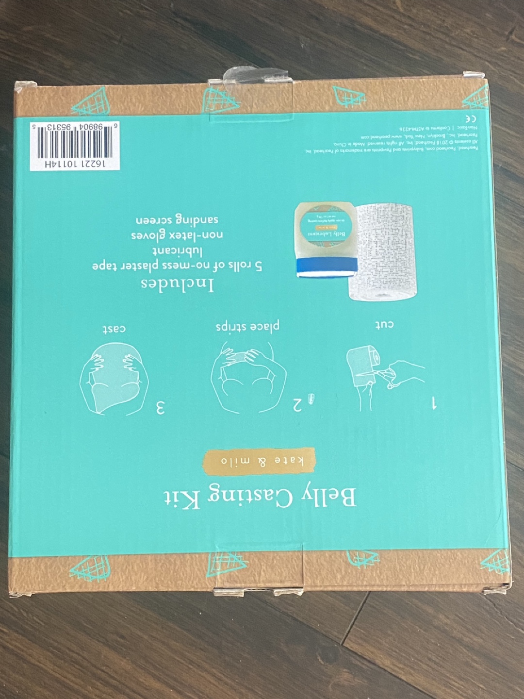 #freecycle Pregnancy Belly Cast Kit image indicator(2)