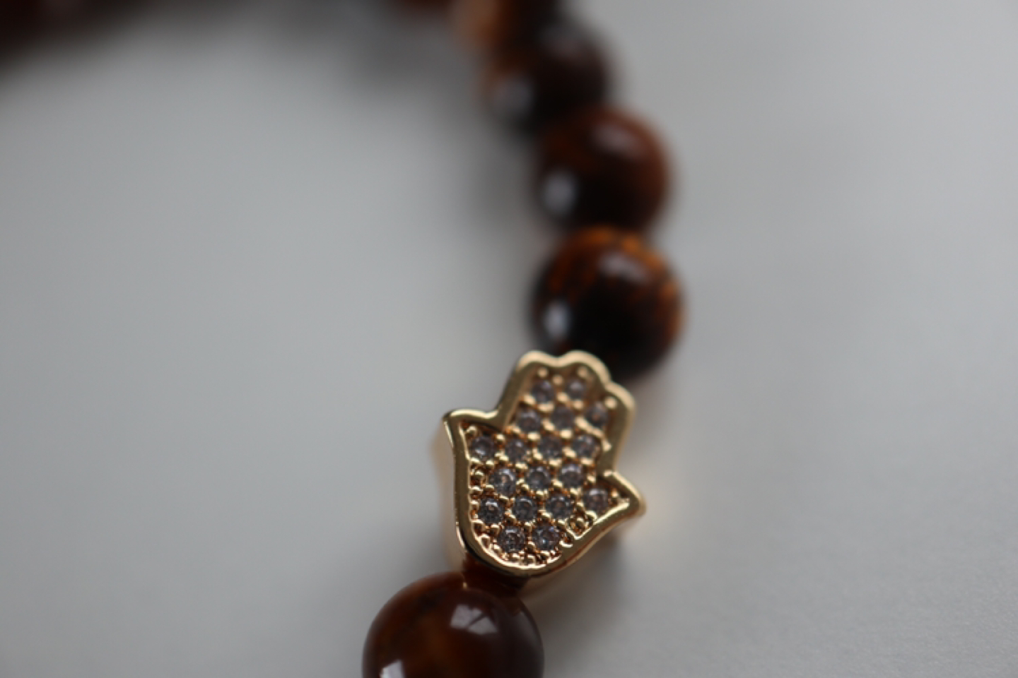 Handmade tiger’s eye bracelet 🪬 - photo 2