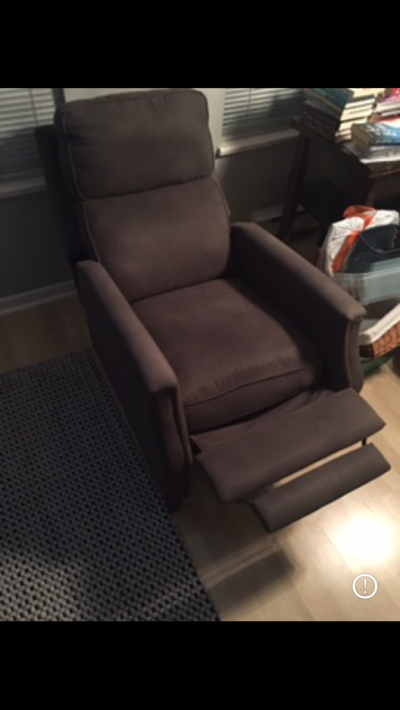 Grey Recliner Chair - photo 3