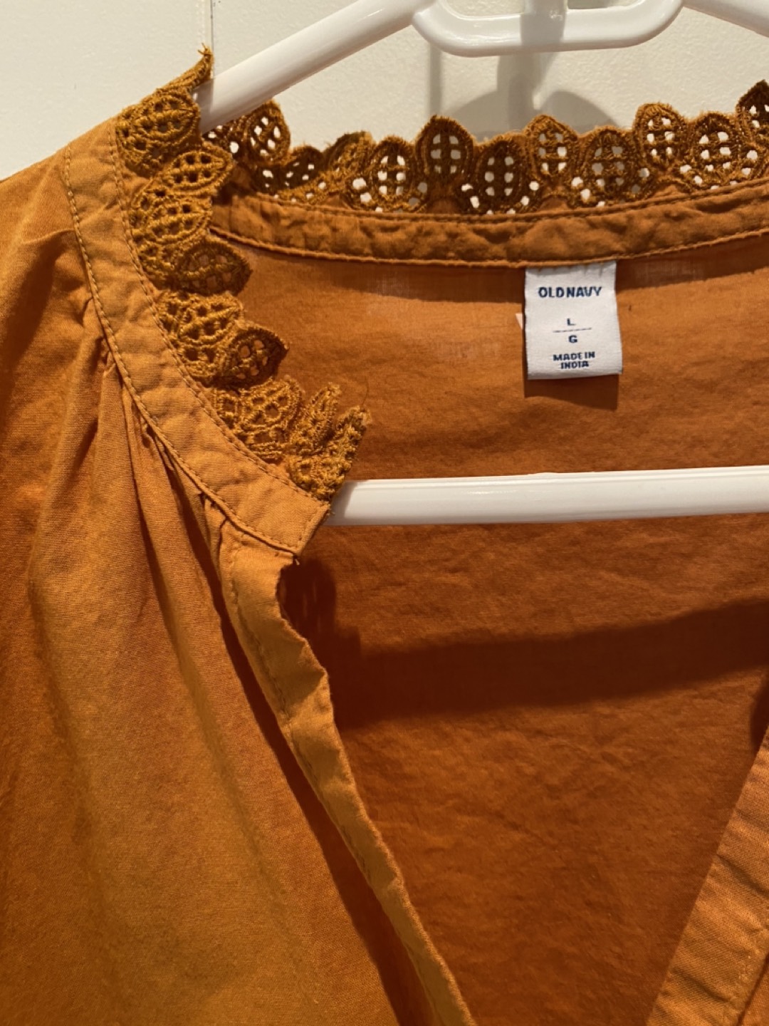 Old Navy lace-trimmed top image indicator(3)