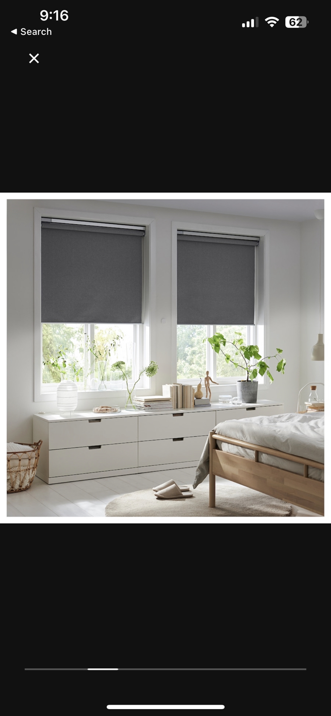 IKEA Black Out Blinds Wireless - FYRTUR - various sizes thumbnail