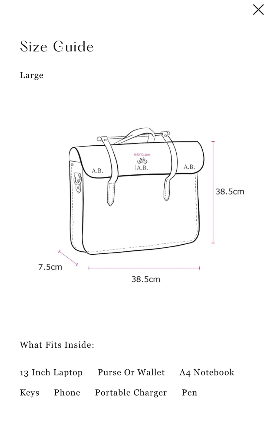Black Leather Satchel Bag - photo 5