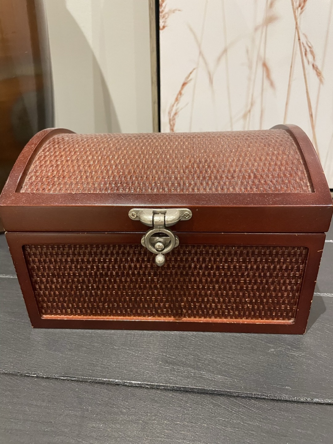 Bombay wooden jewellery/catchall box