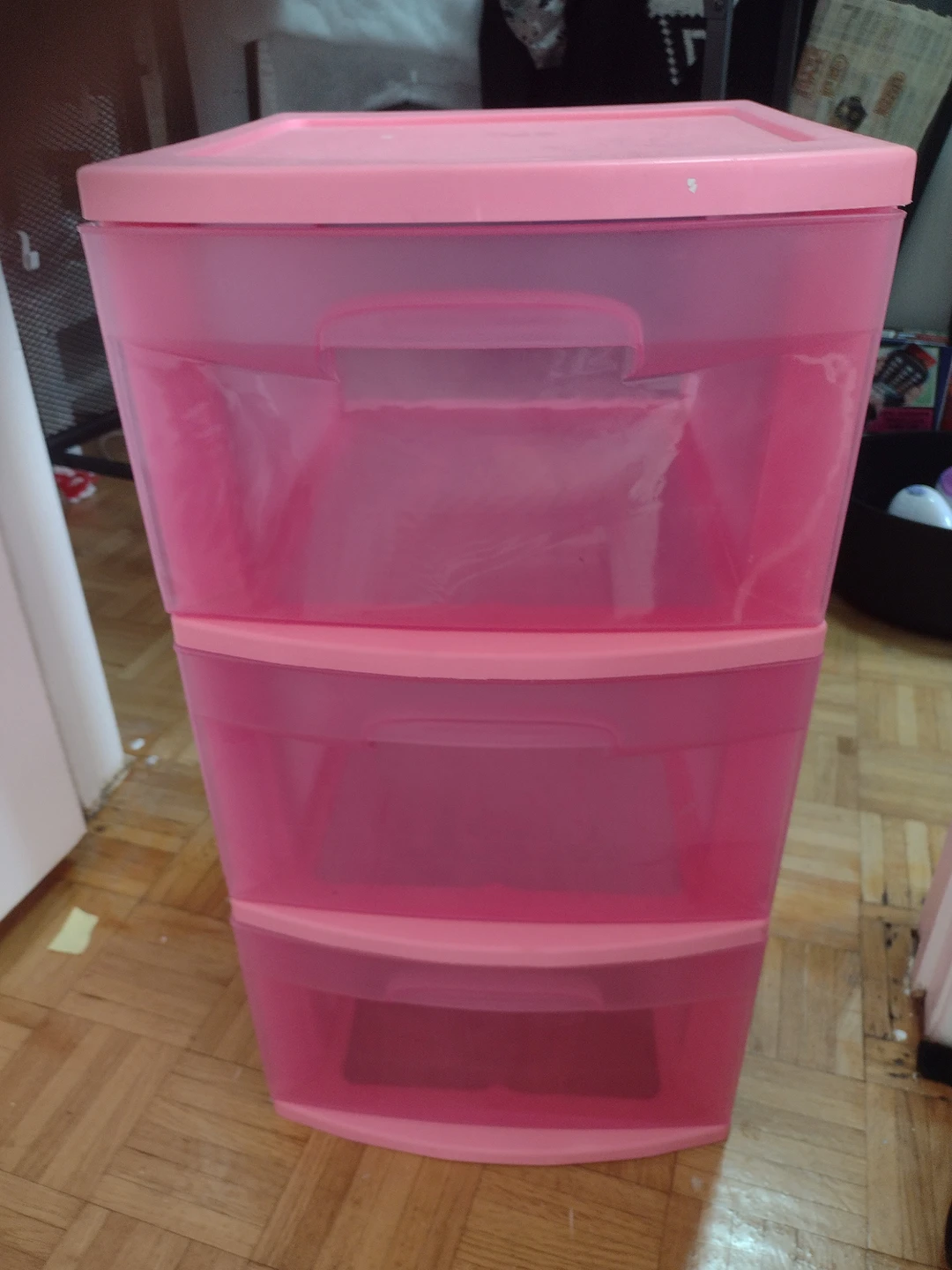 Plastic pink drawer organizer - photo 2
