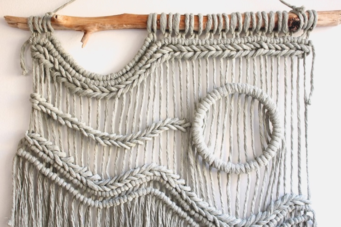 Large handmade macrame wallhanging - photo 2