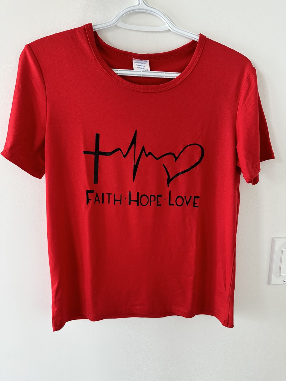 New T-shirt, Women, Small size, Red thumbnail
