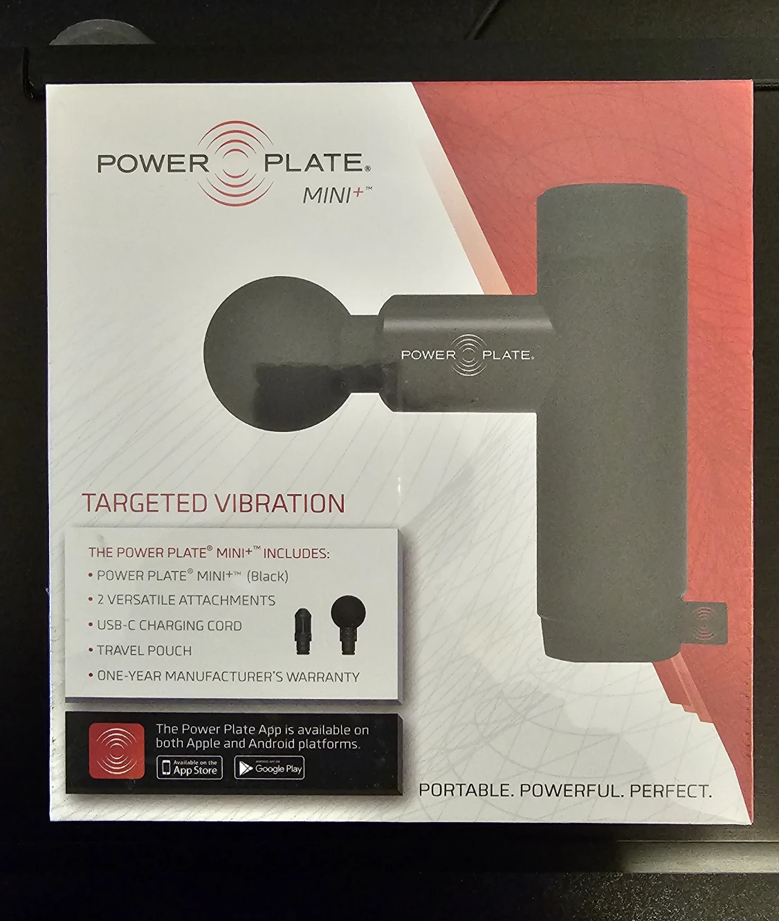 (Brand New) Power Plate Mini Handheld Portable Massager