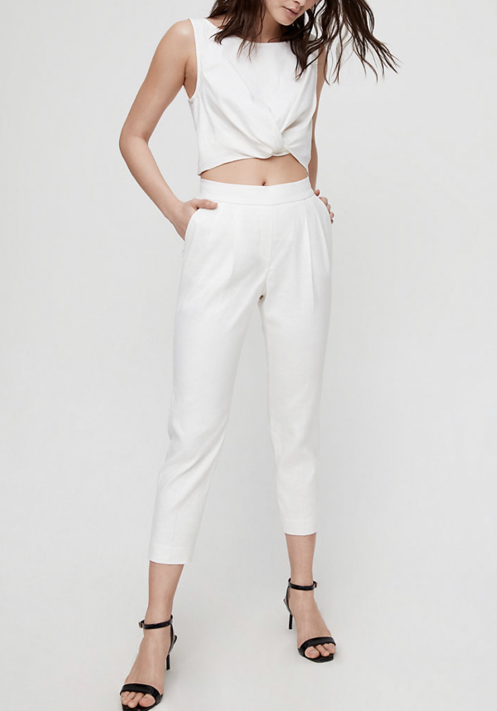 Aritzia  Cohen Linen Pant (Espace) size 00 $20