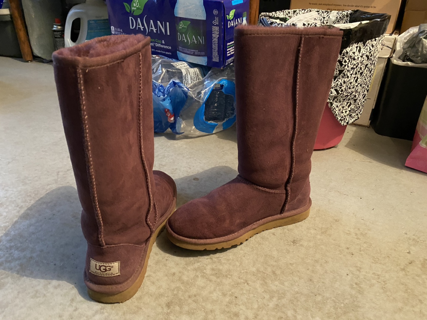 Classic tall UGG boots -size 6 Purple thumbnail