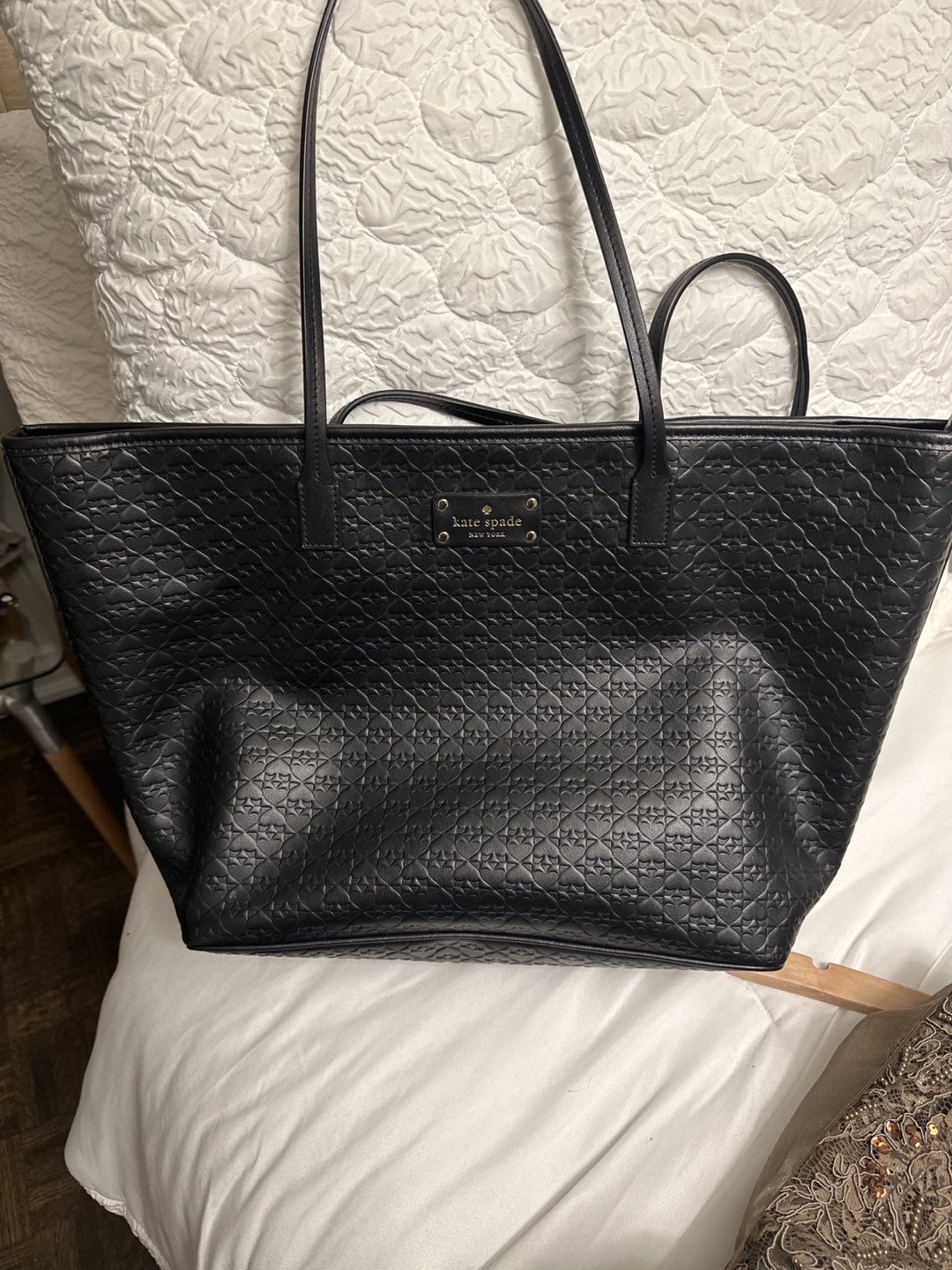 Kate Spade black leather purse - photo 2