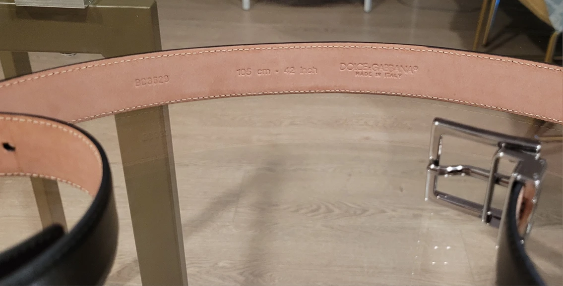 ($620->$200) Dolce&gabbana men's belt - photo 3