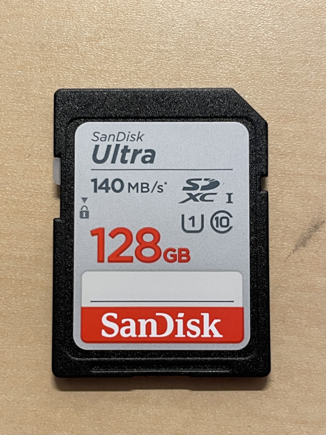 New SD Card 128GB