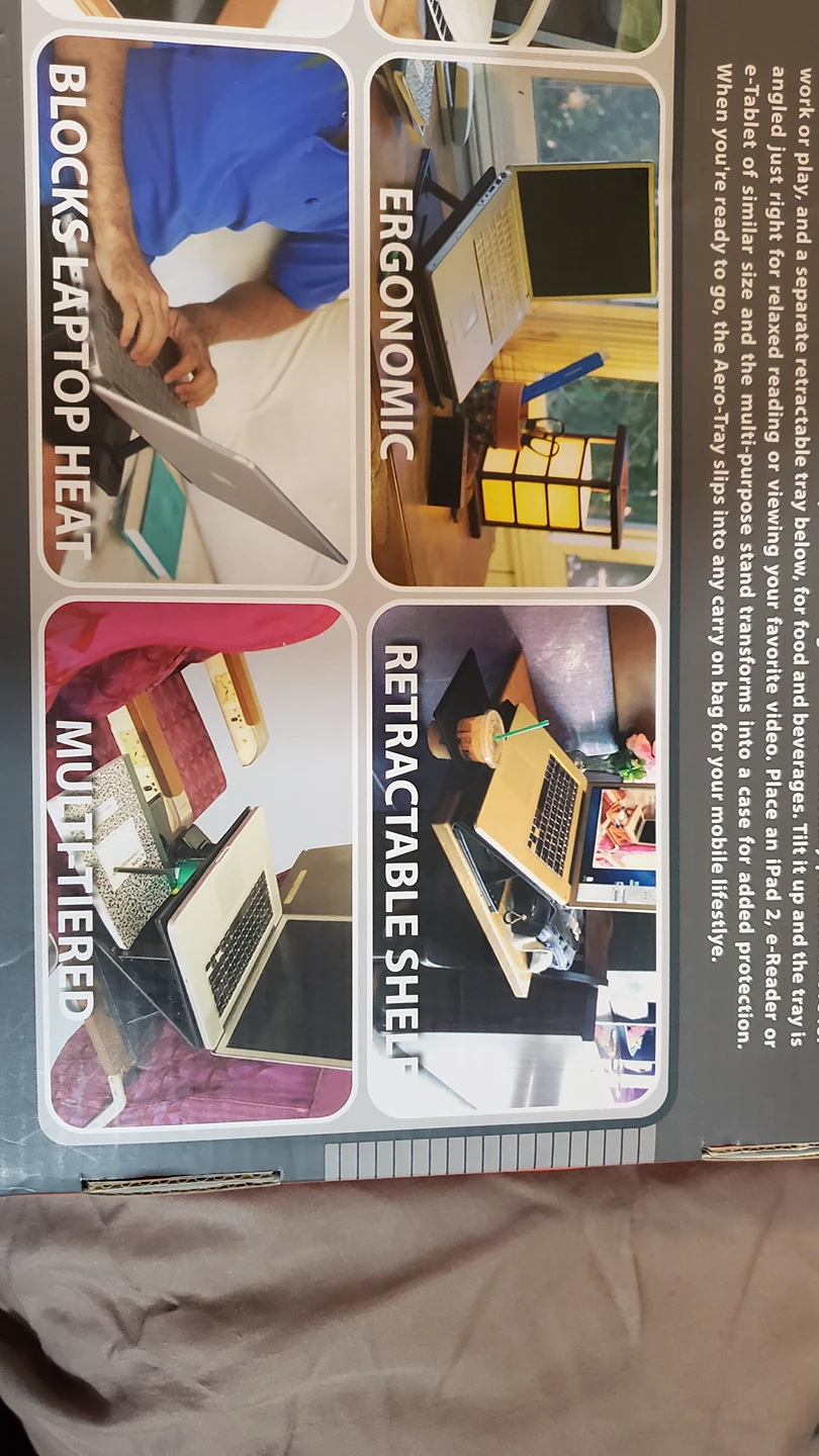 Aero Tray - Portable Work Station image indicator(2)