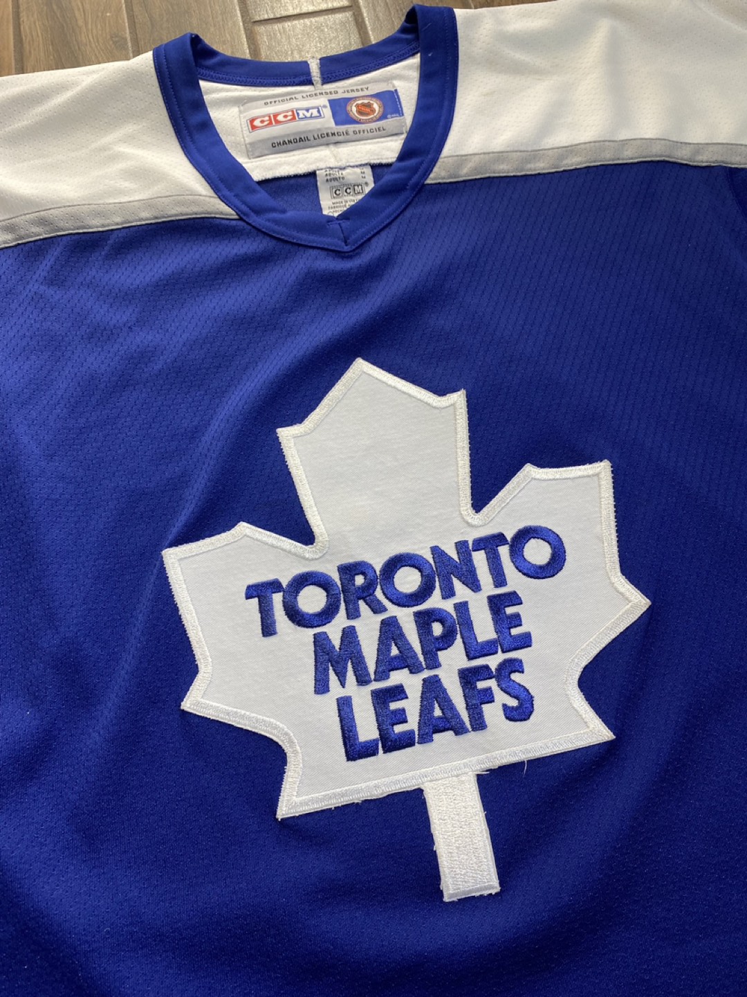 Vintage Toronto Maple Leafs CCM Stitched Jersey Mens M image indicator(6)