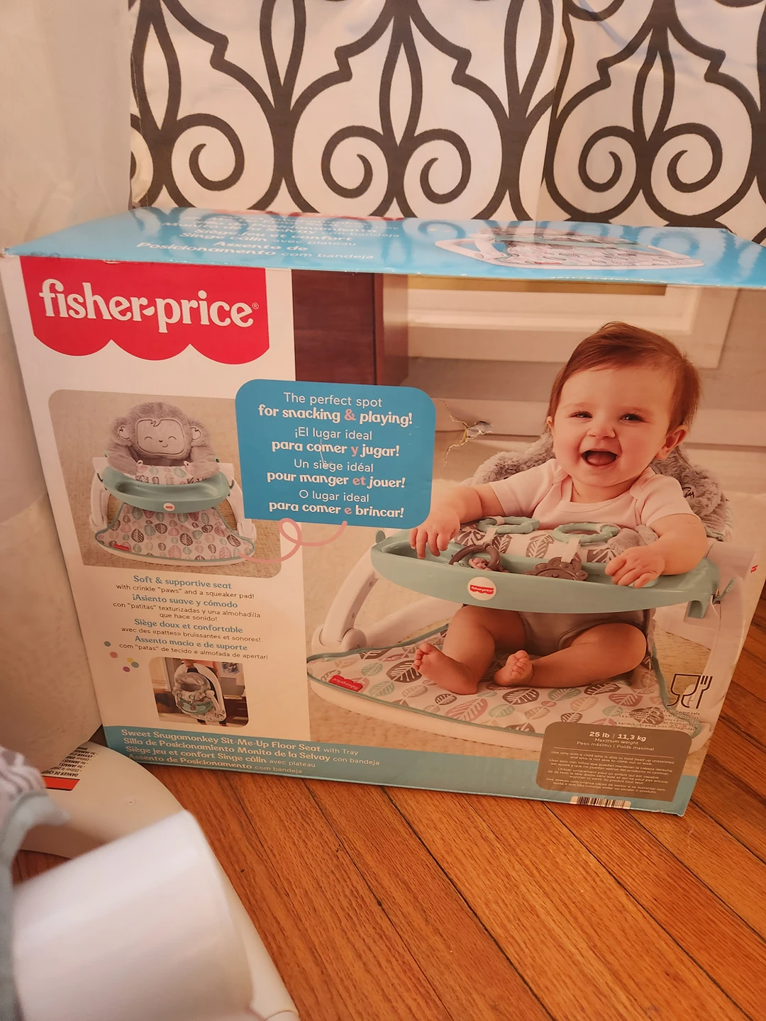 Fisher-Price Sit-Me-Up Floor Seat with Tray - photo 3