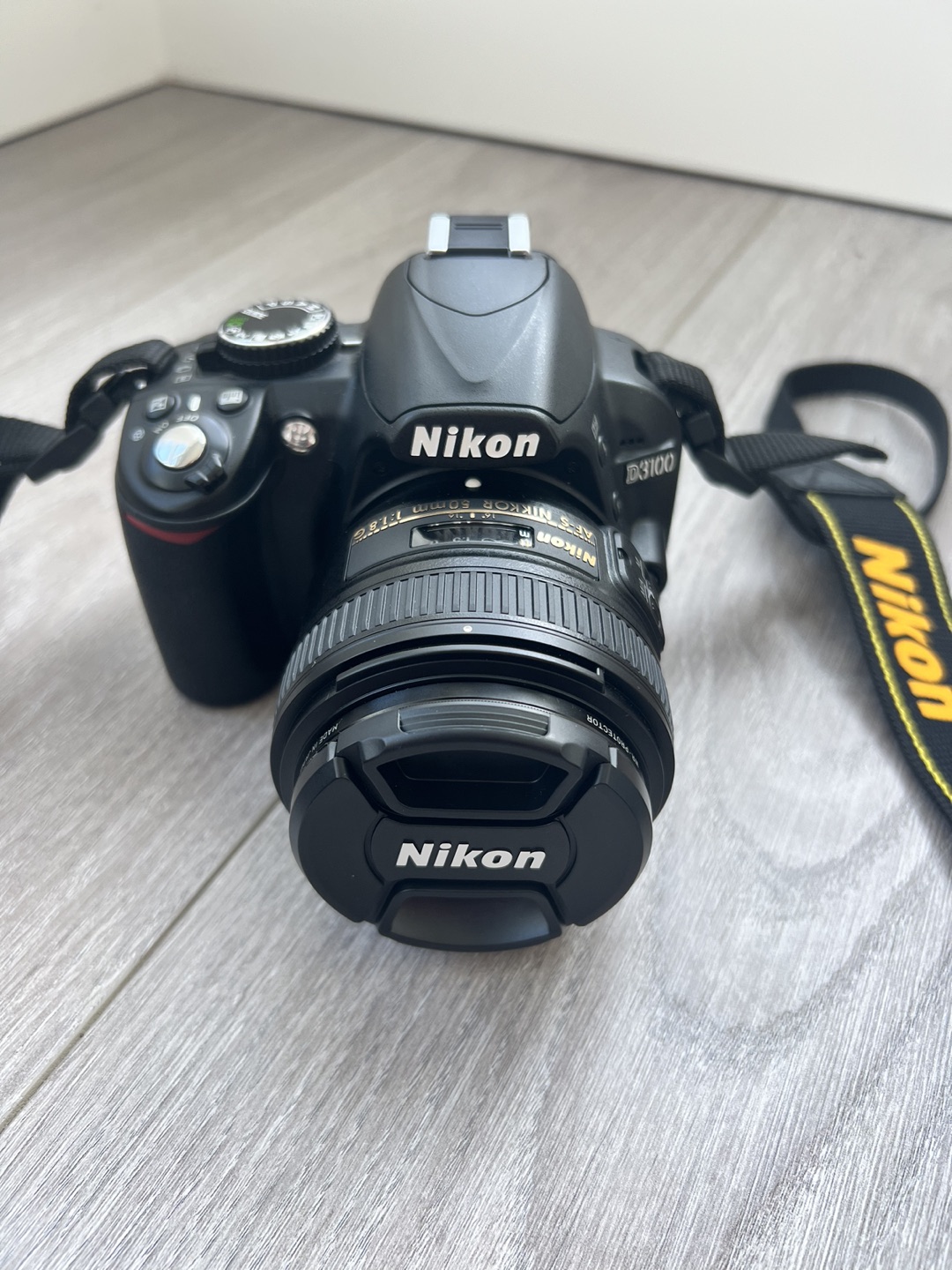 Nikon D3100 DSLR Camera + Brand New 50mm f/1.8G Lens