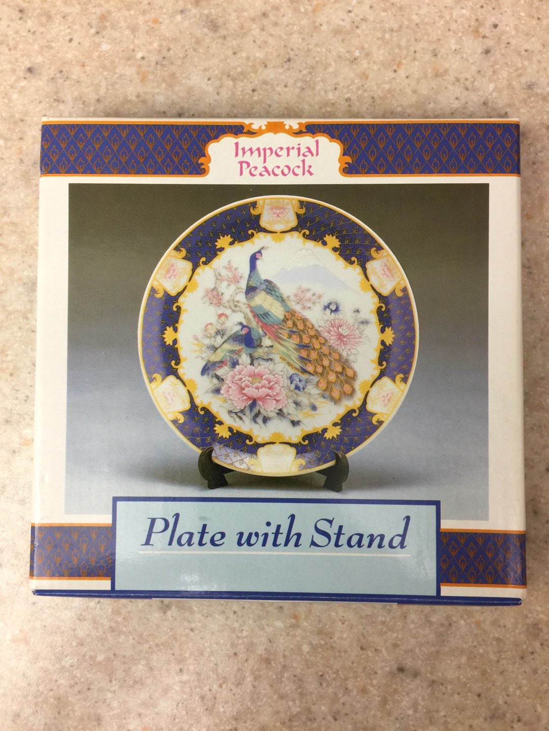 New in the box Fine China Display plates