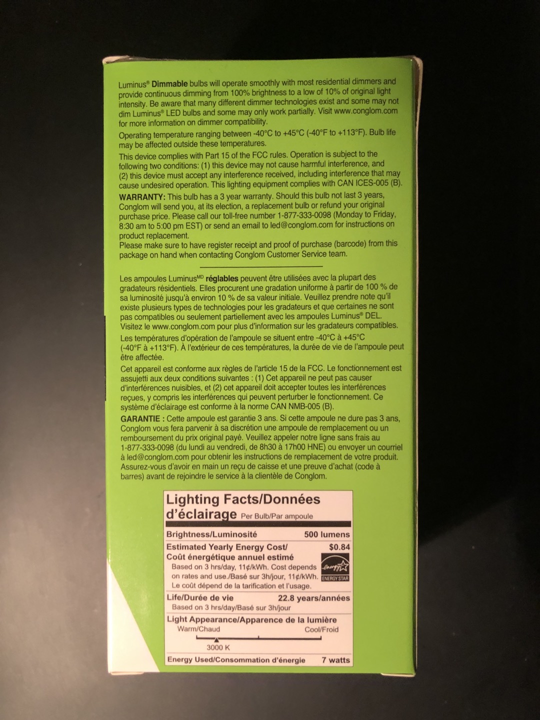 PAR20 7W LED Lights BNIB image indicator(3)