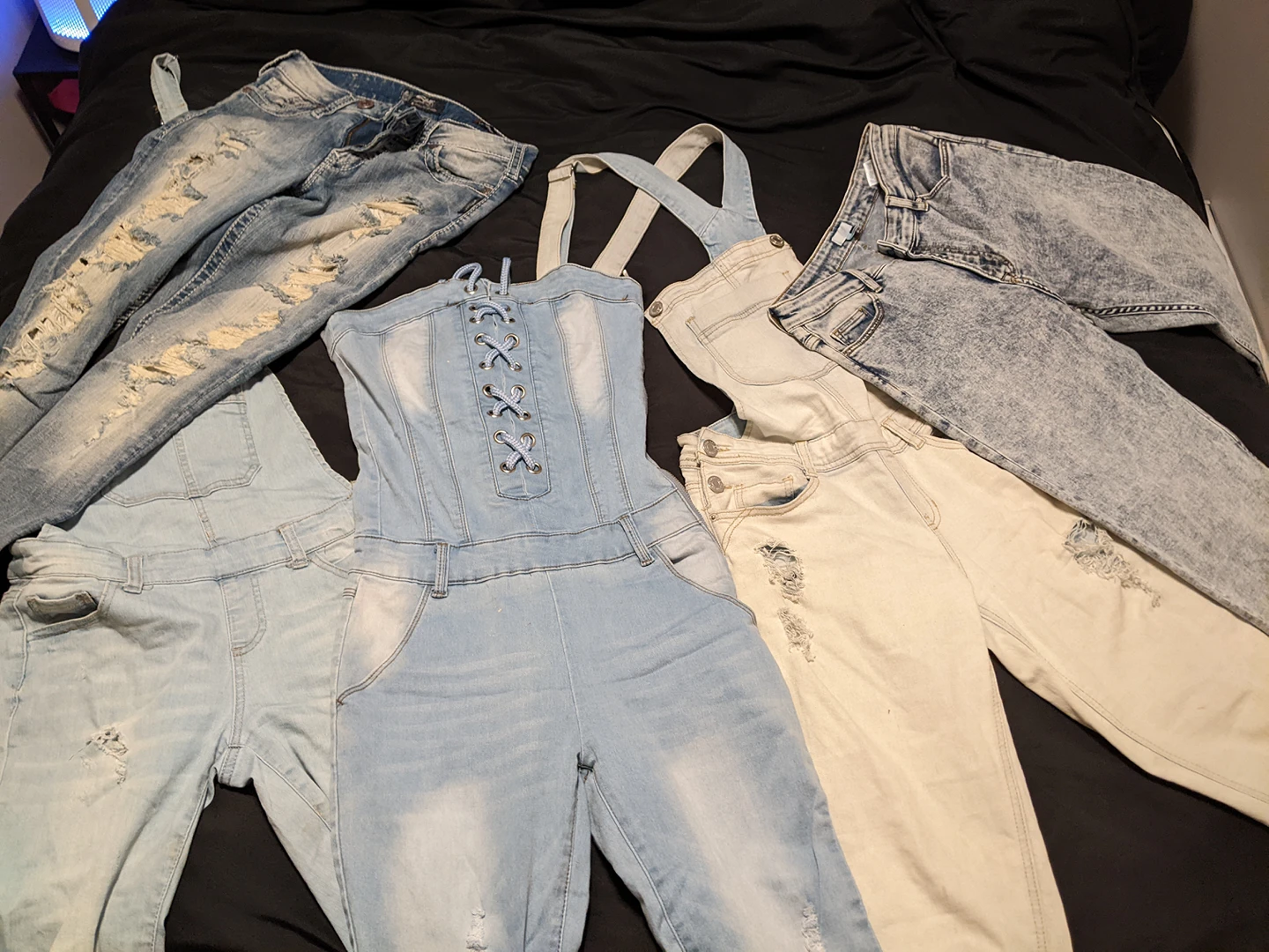 Jeans, Jumpsuits and Overalls