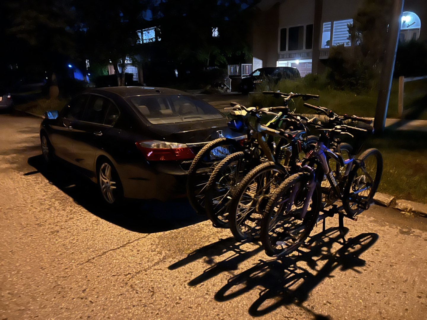 Platform 4 bike hitch rack