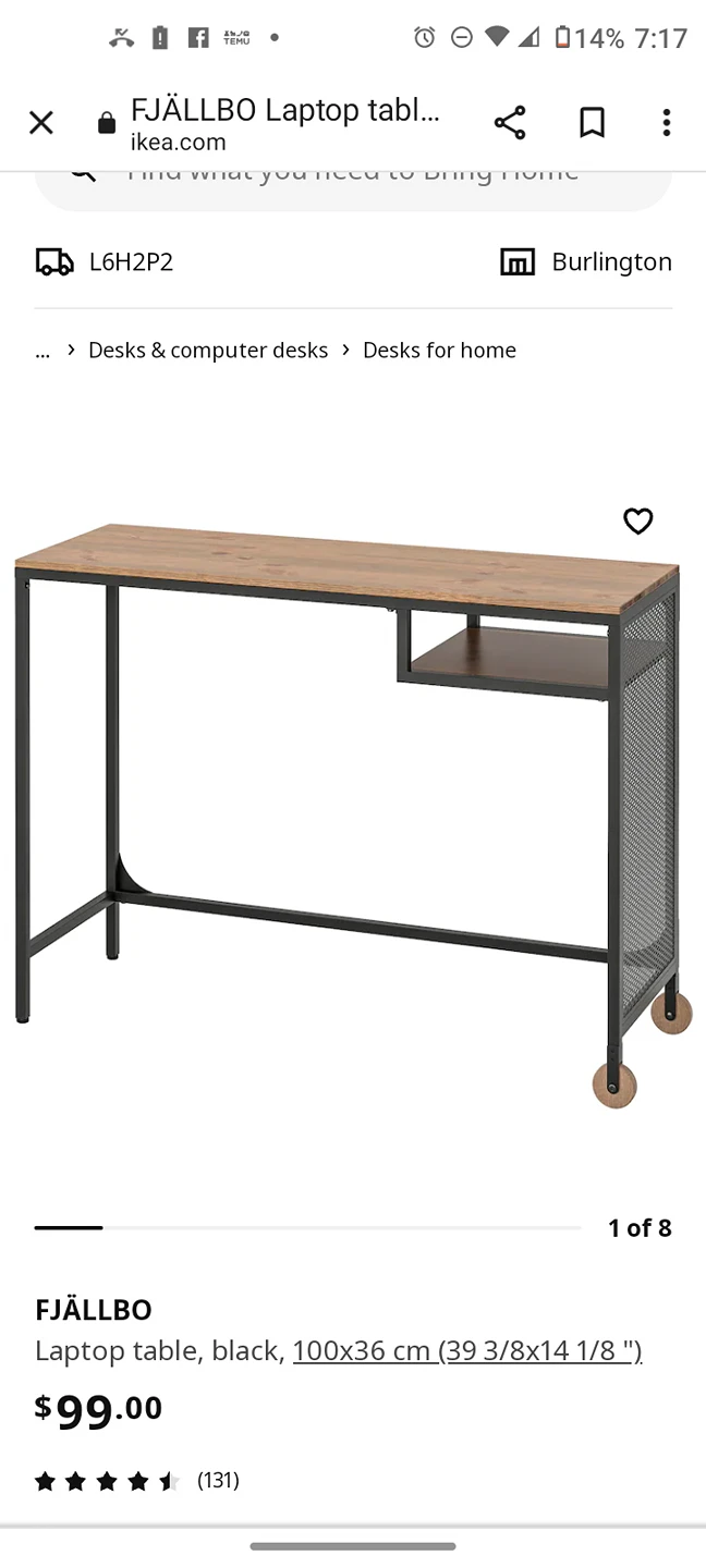 Ikea desk, like new