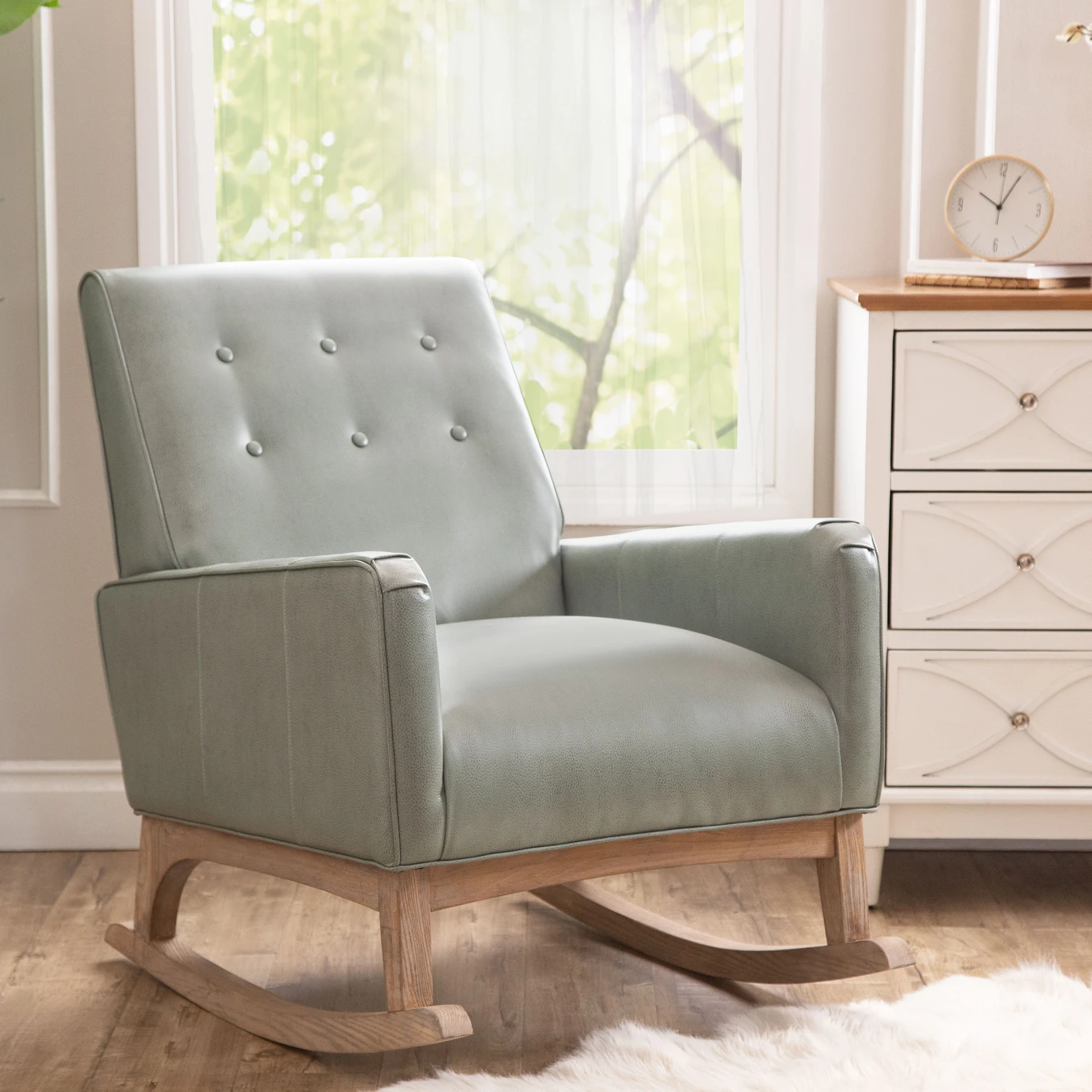 Bonded Leather Rocker - photo 5