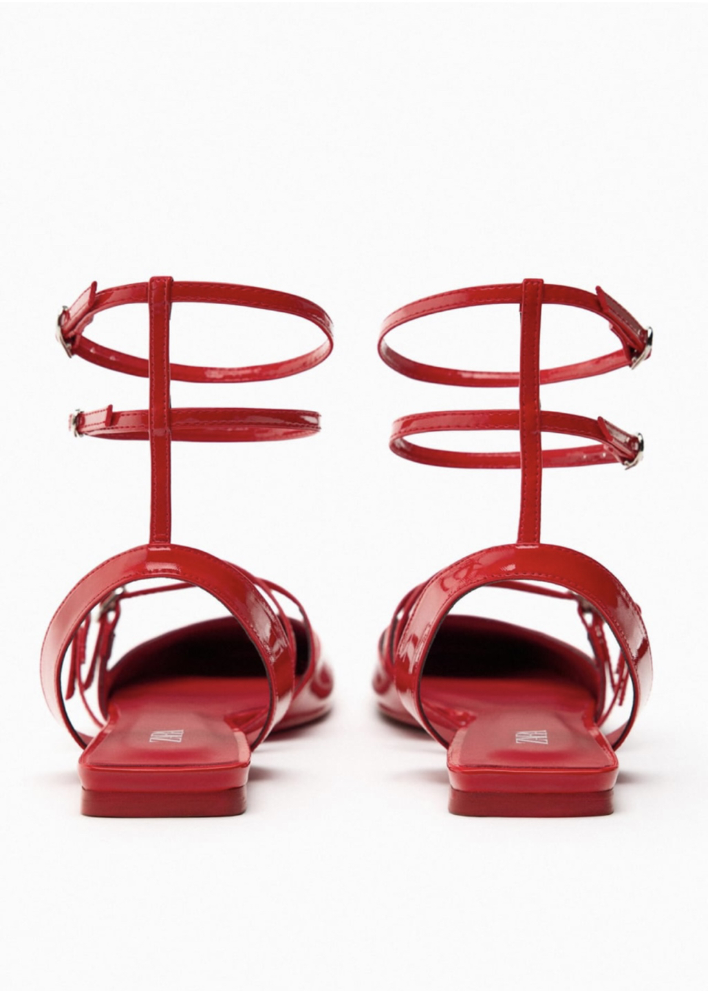 Zara Strappy Flat Shoes - New image indicator(8)