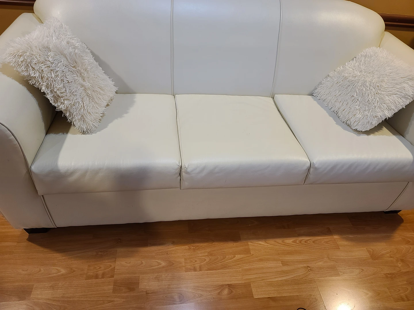 leather  3 seater sofa thumbnail