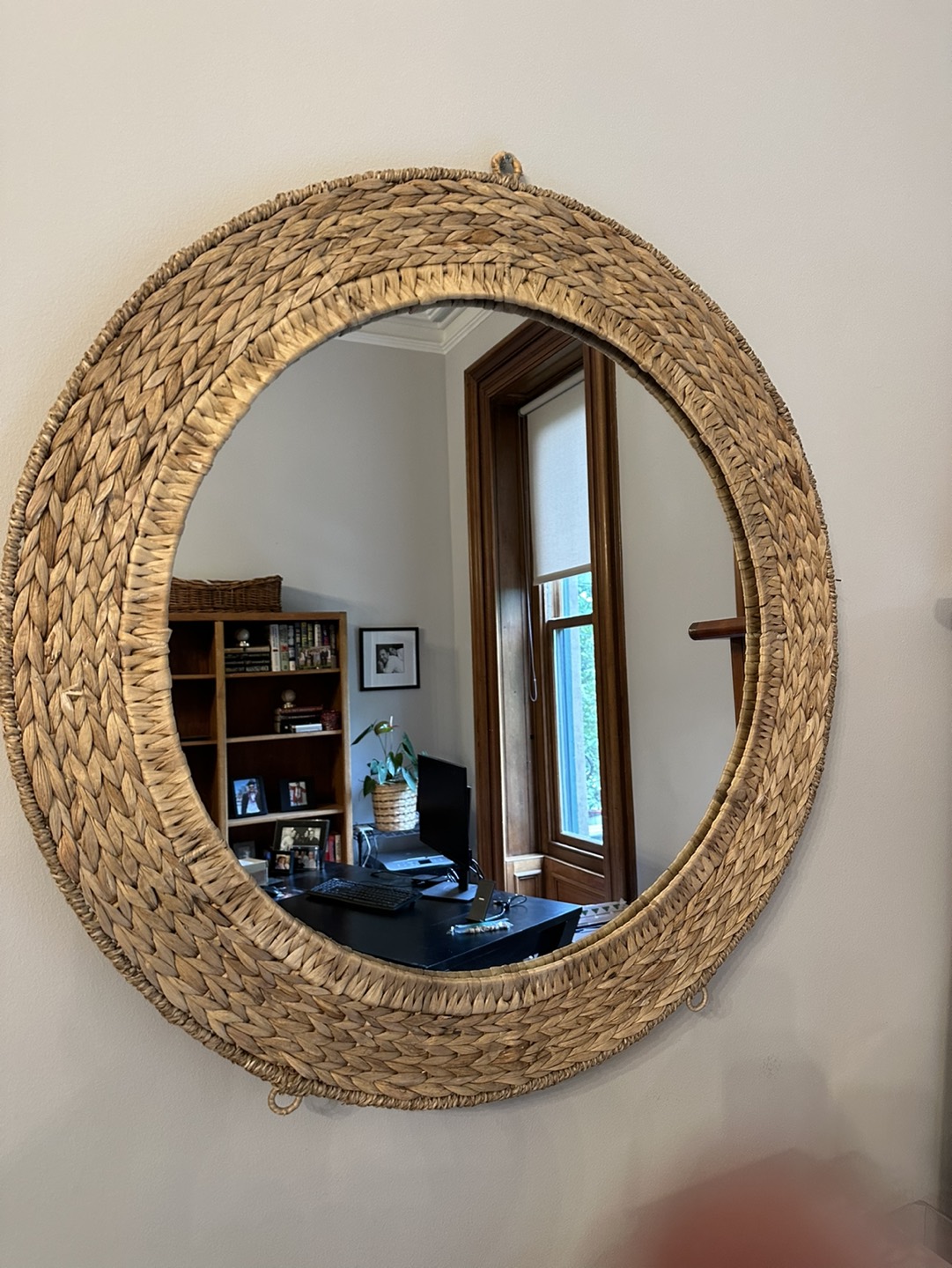 Wicker Mirror - photo 2