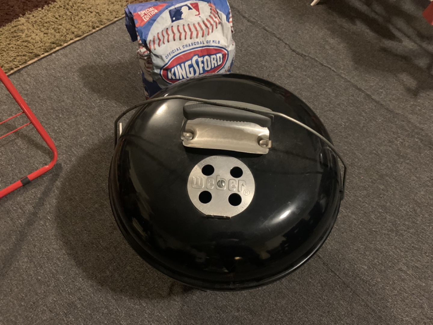 Black weber barbecue grill - photo 3