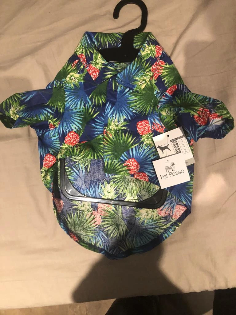 Dog Pet Shirt Size Small around 12"