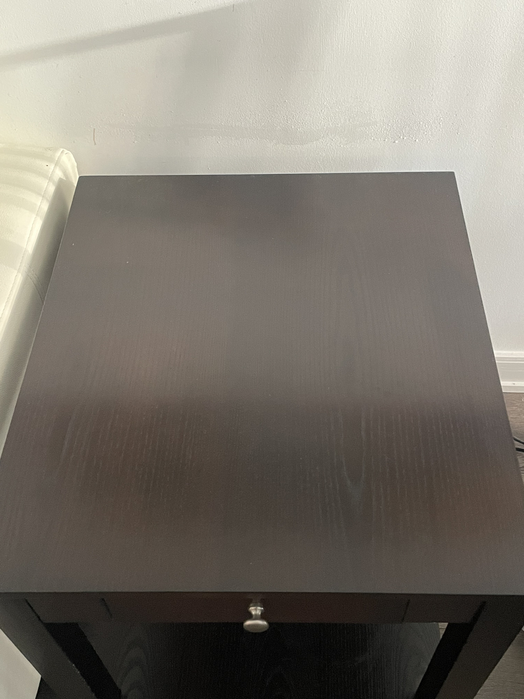 Side table dark wood - photo 3