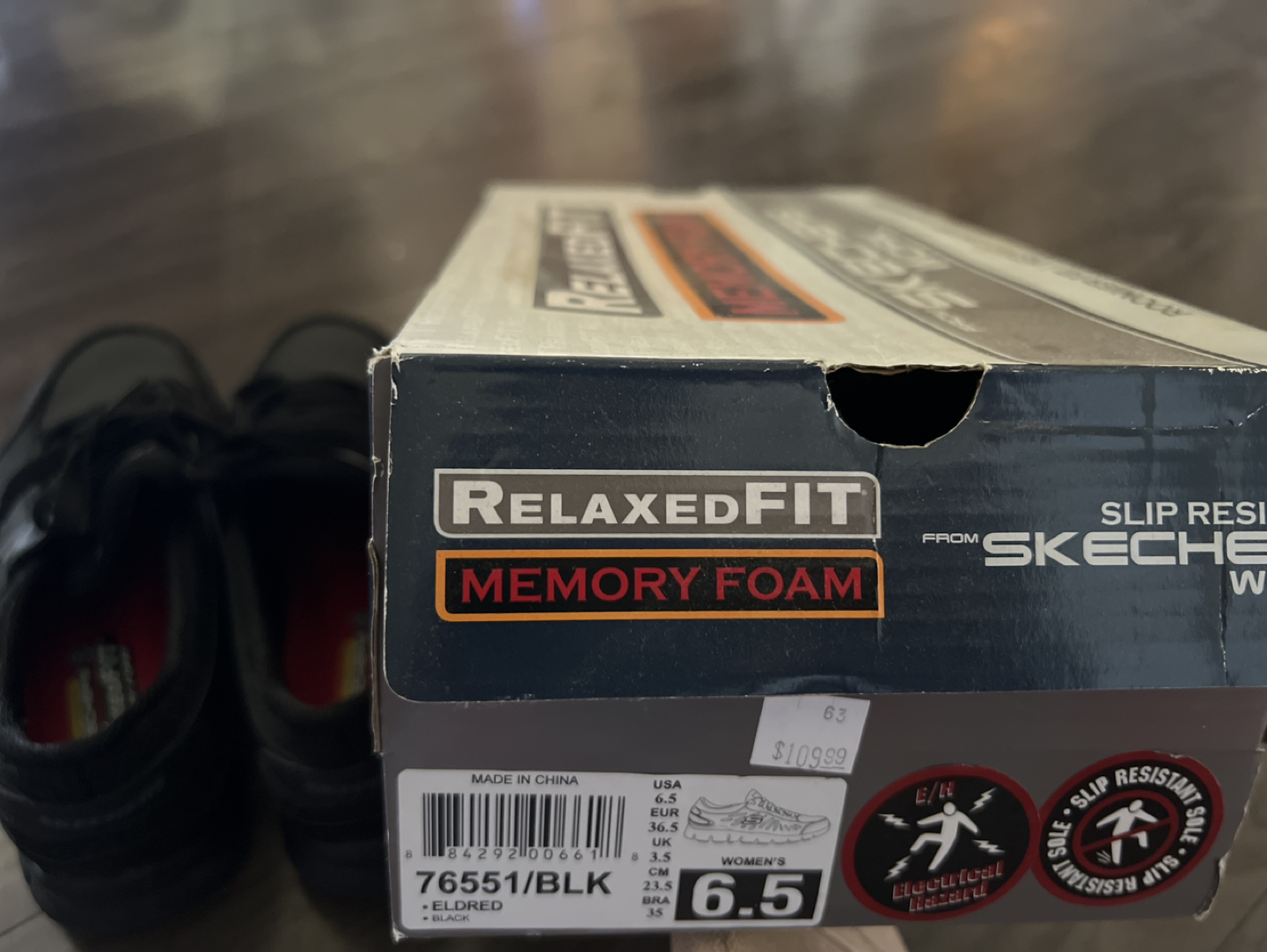 Skechers slip resistant work shoes - photo 3
