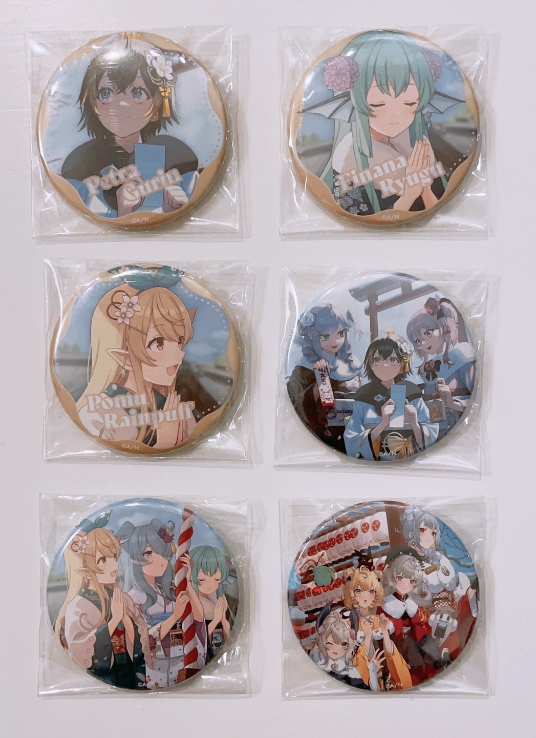 Nijisanji vtuber badge