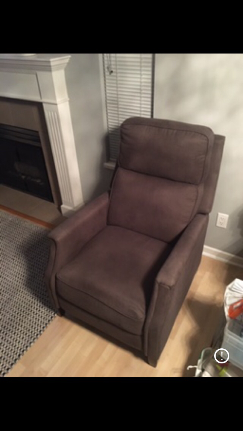 Grey Recliner Chair