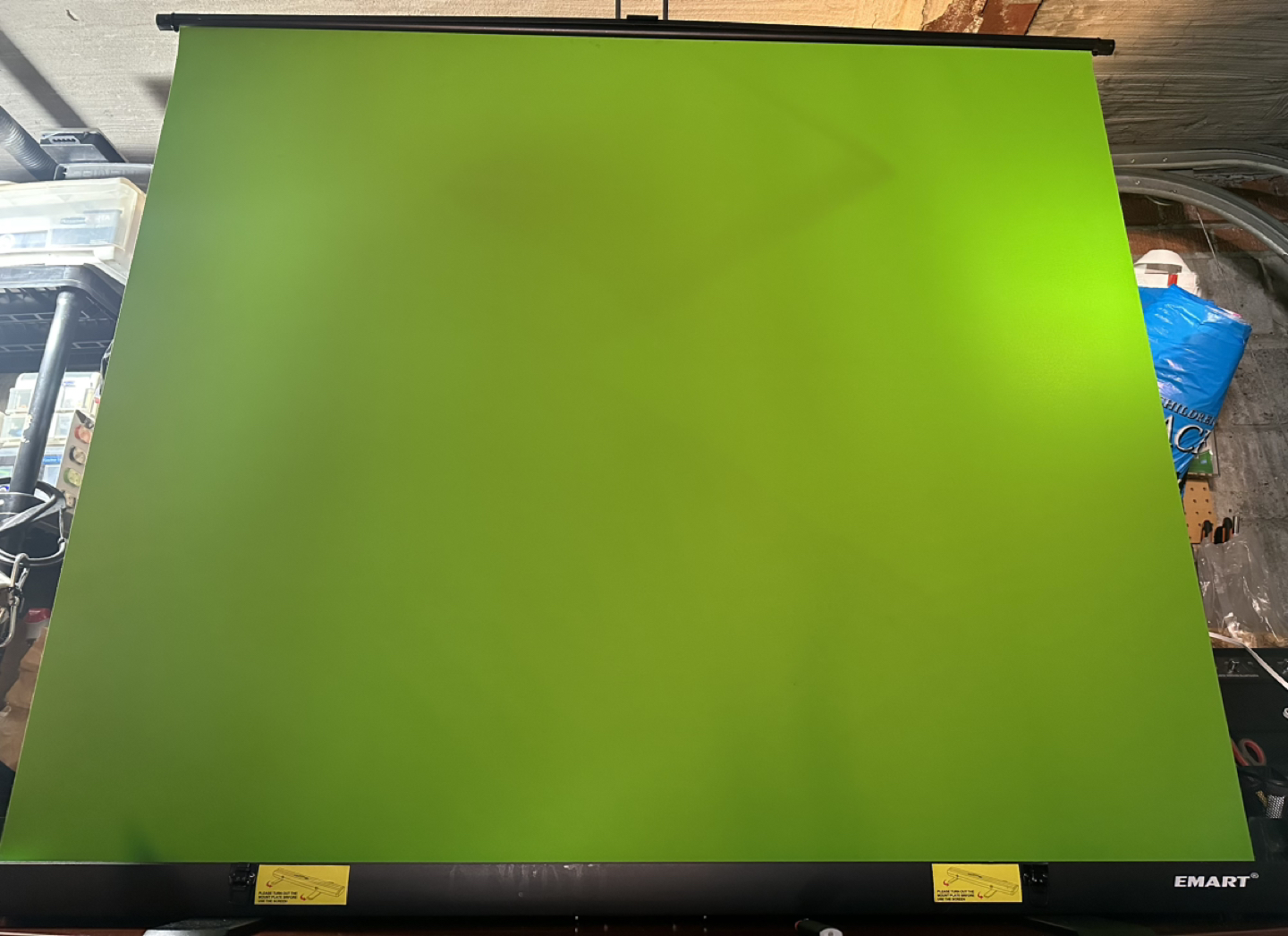 Portable Green Screen Banner