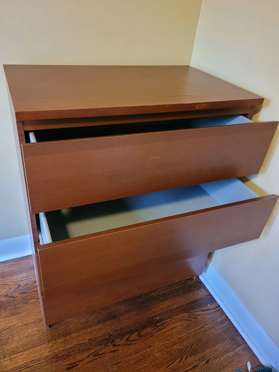 ikea Malm dresser brown 4 drawers - photo 2