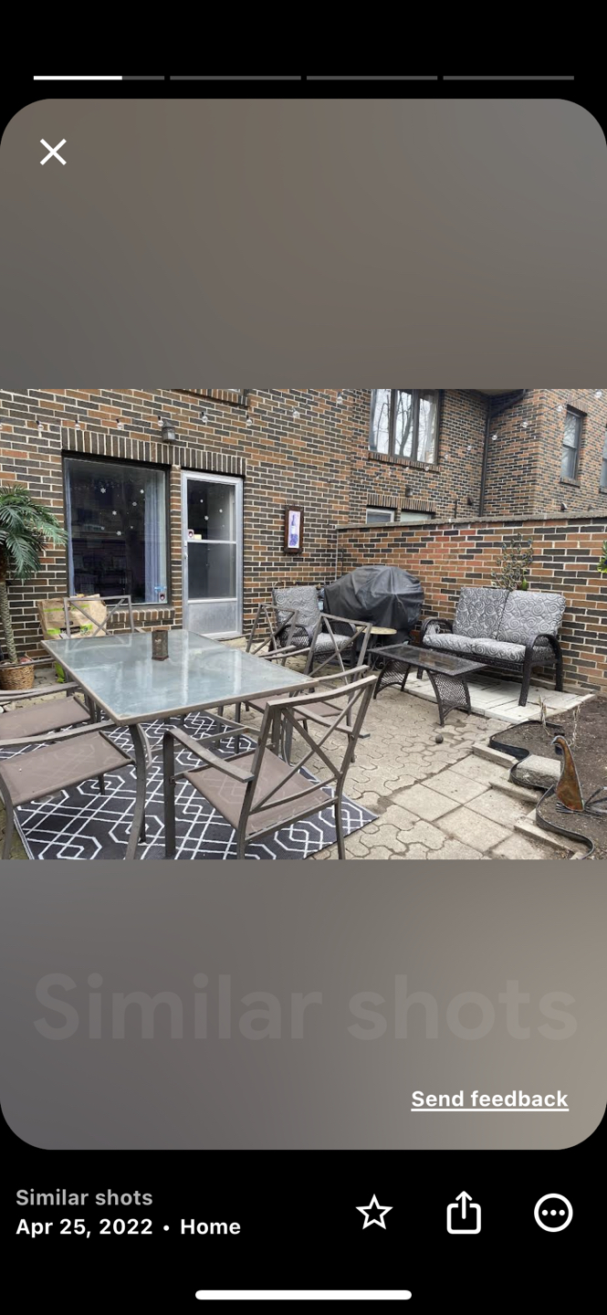 Outdoor dining set - photo 2