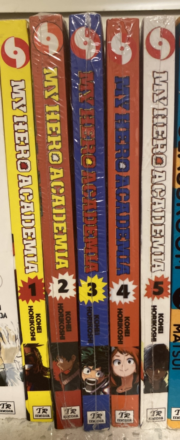 MHA (my hero academia) book 1-5