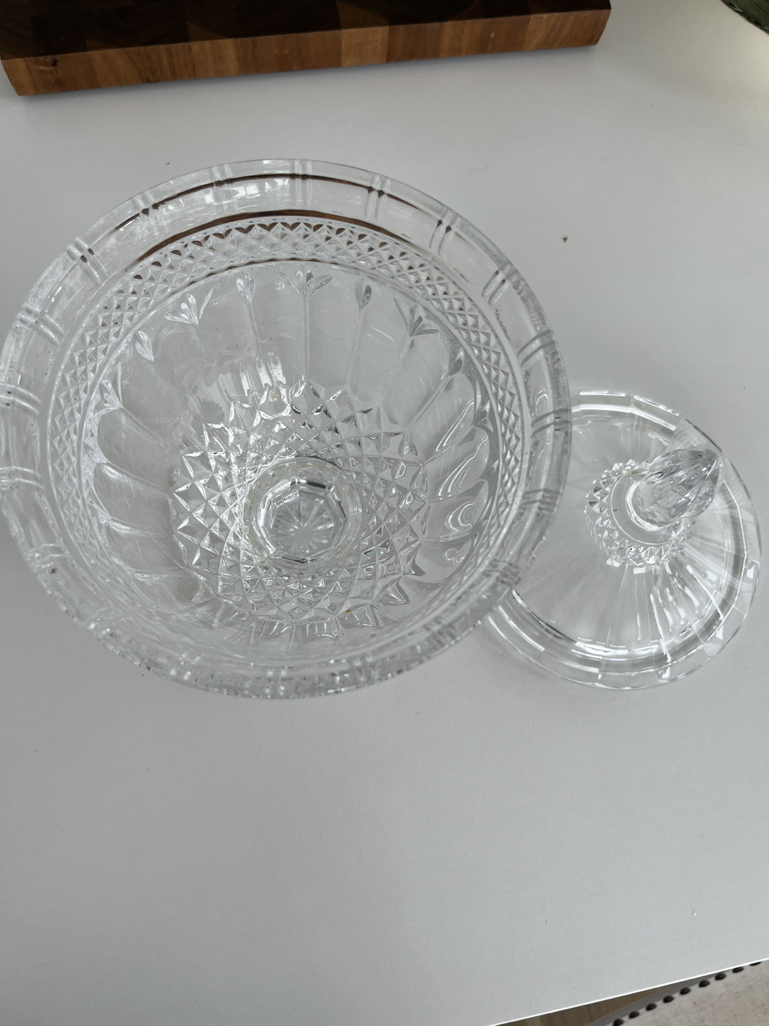 Crystal cookie/Candy jar - photo 3