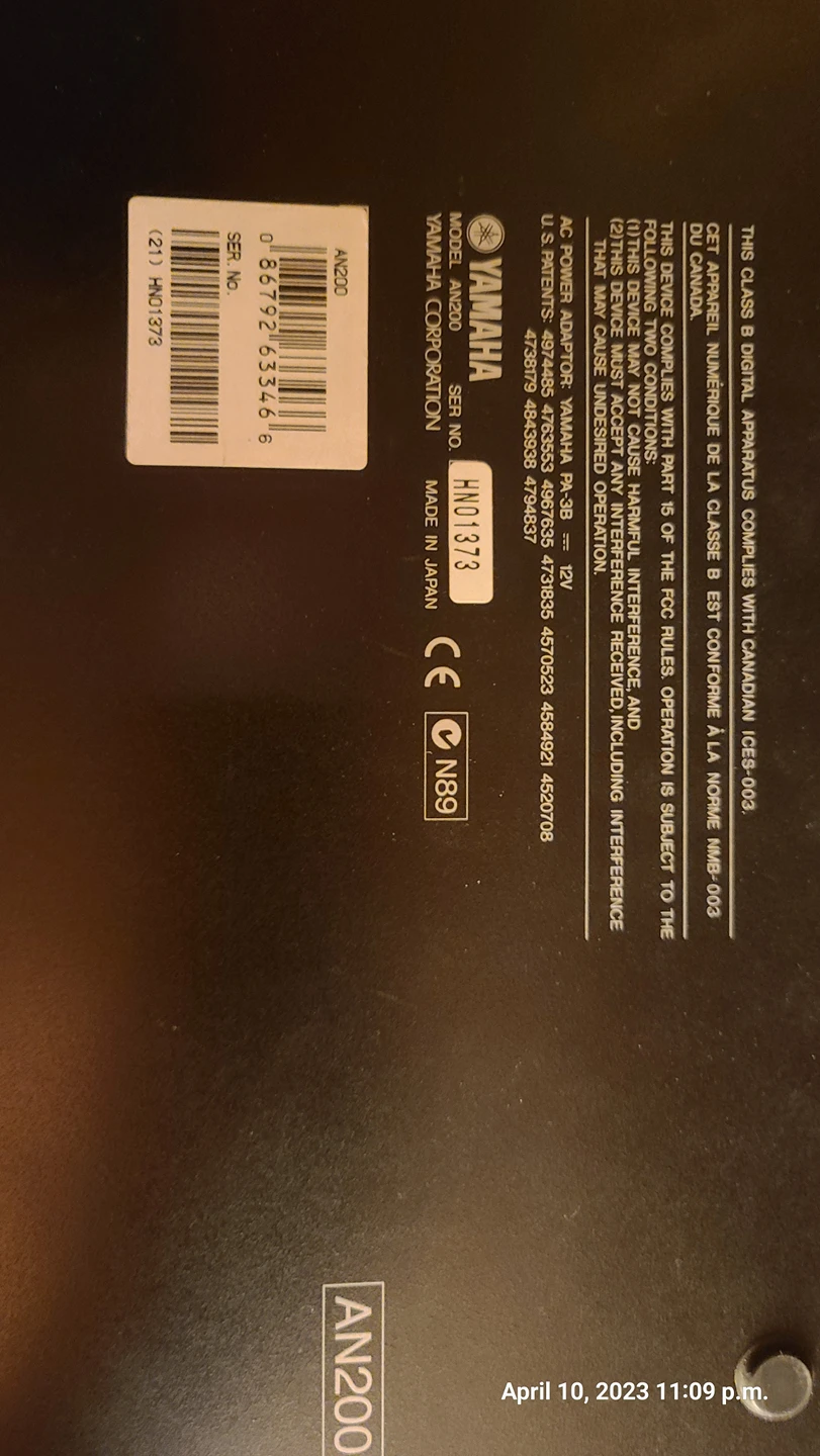 Yamaha AN200 - photo 5