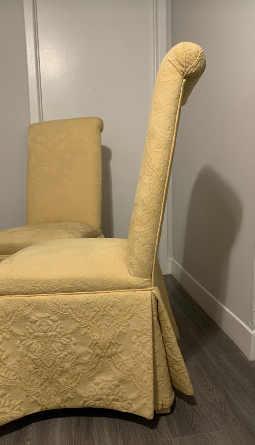 Two yellow chairs - photo 2