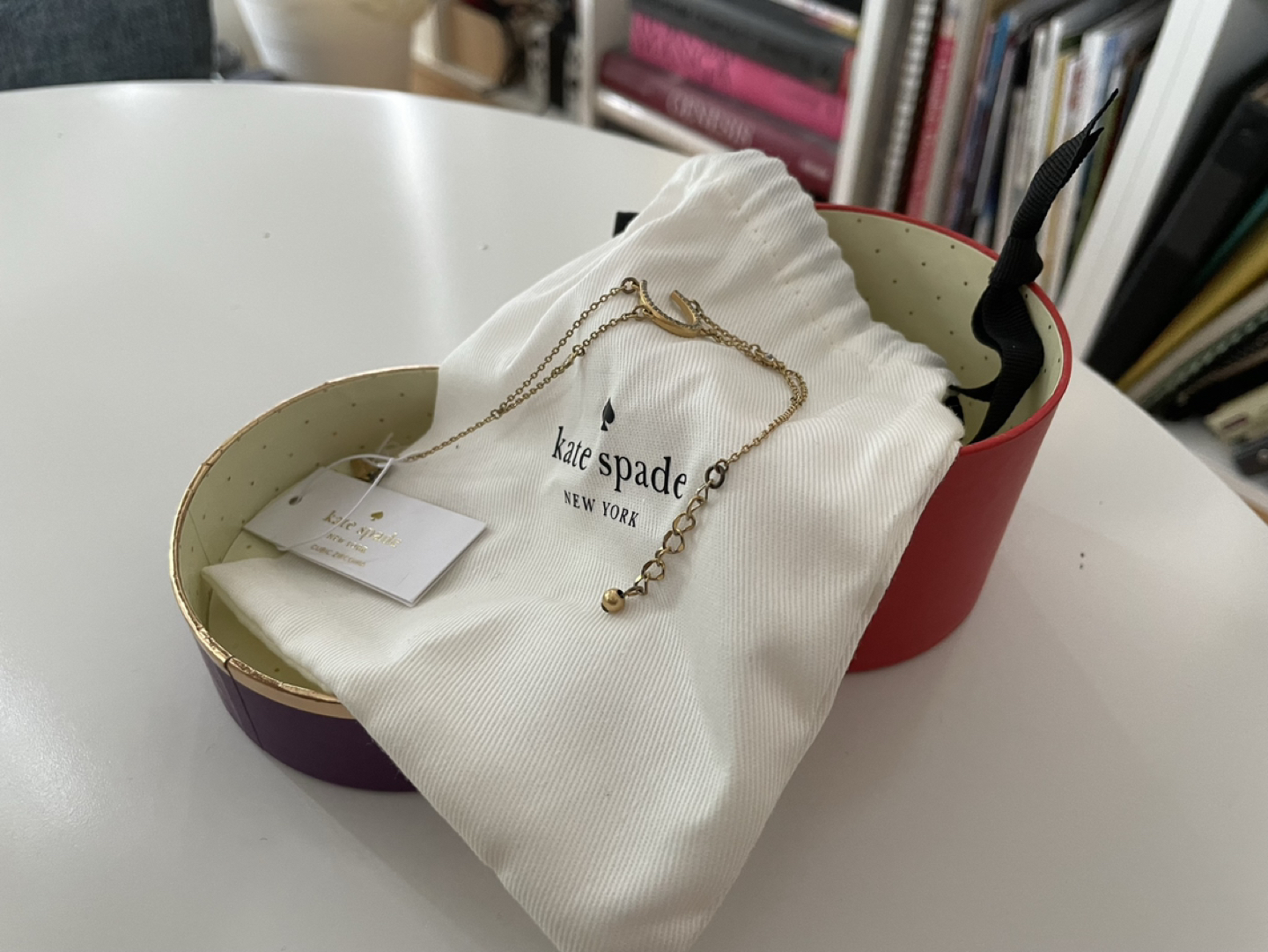 Kate Spade Wild Ones CZ Horseshoe Bracelet thumbnail