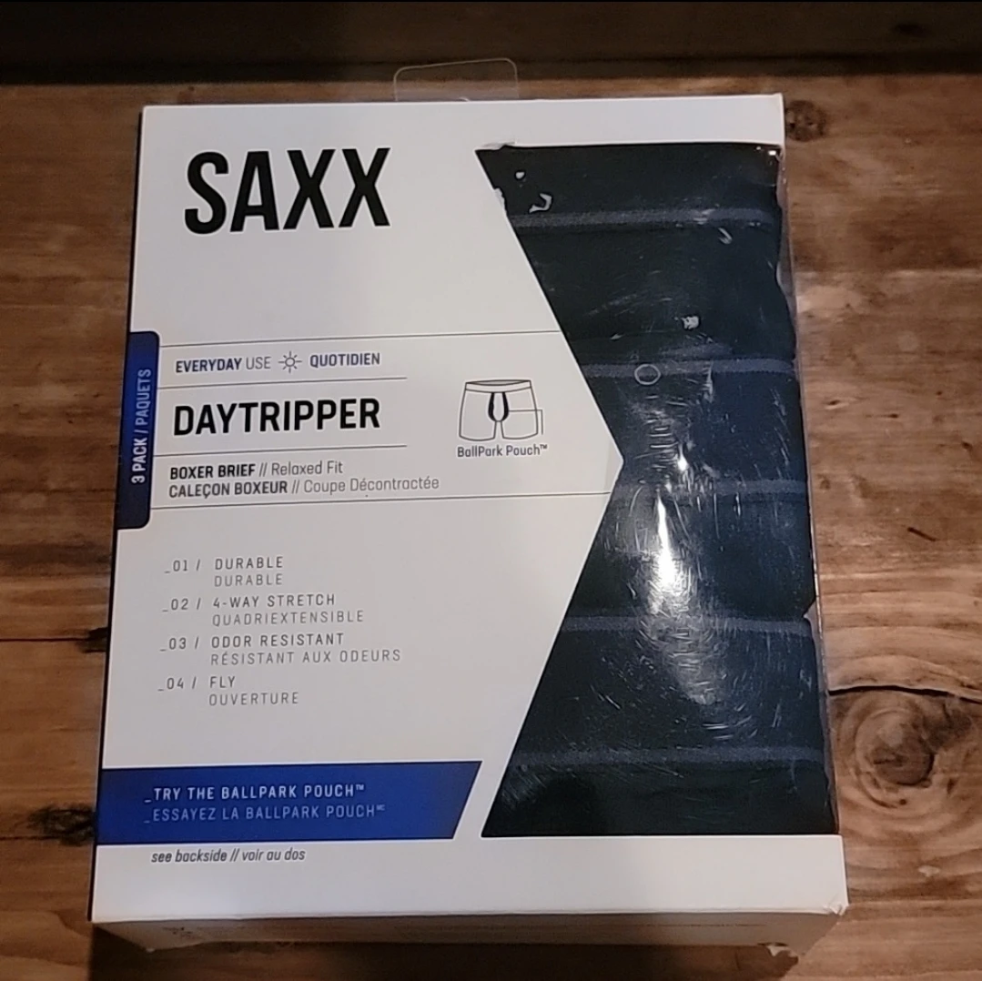 SAXX DAYTRIPPER 3-PACK NEW, Boxer Brief/Black. - photo 5