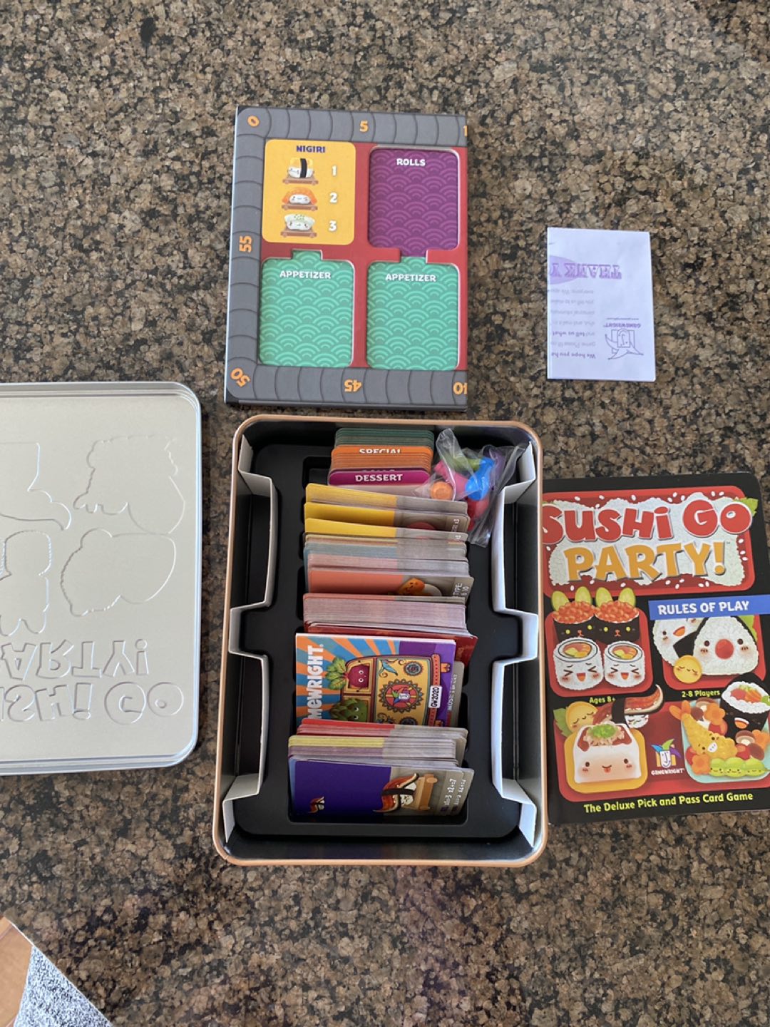 Sushi party game board - photo 2