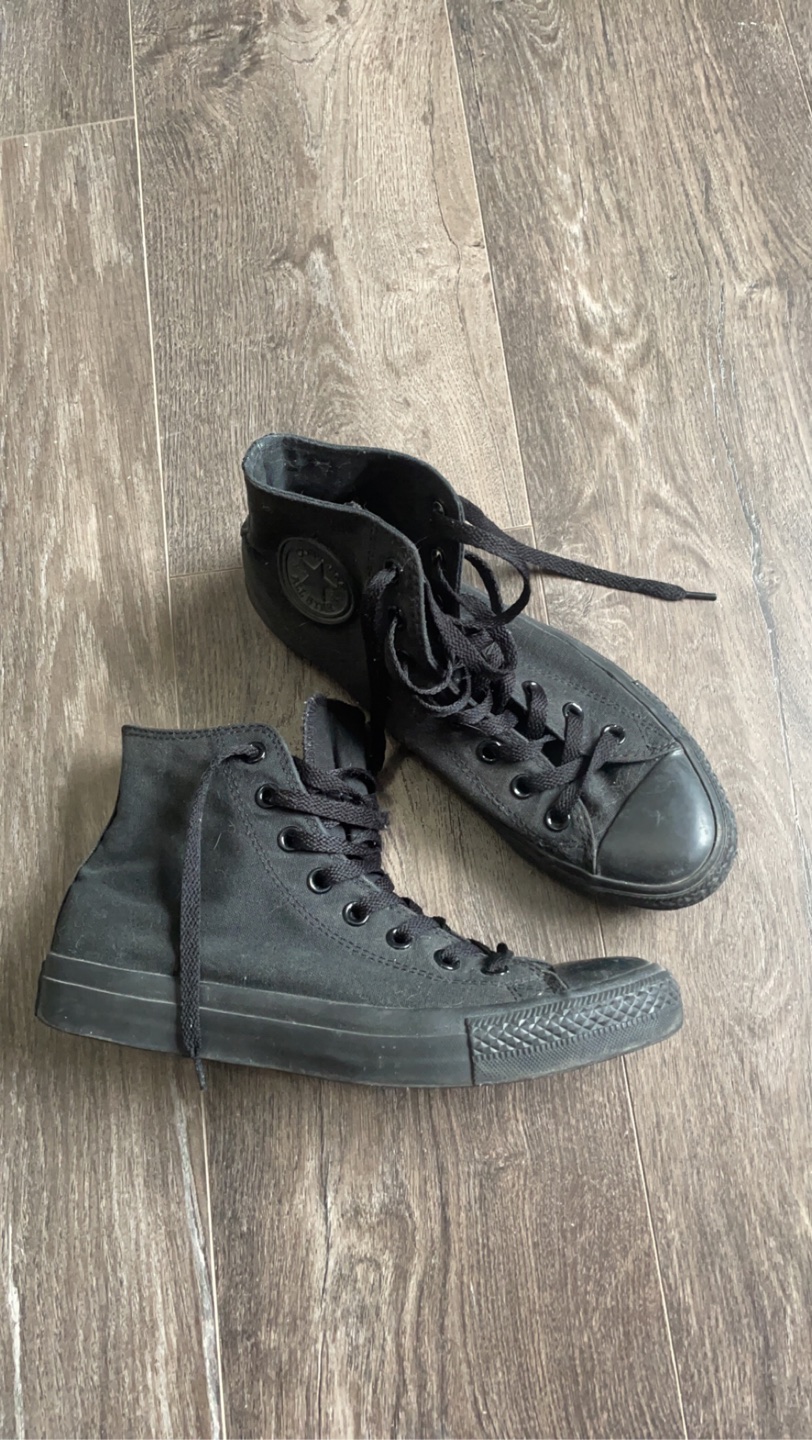 black high top converse thumbnail