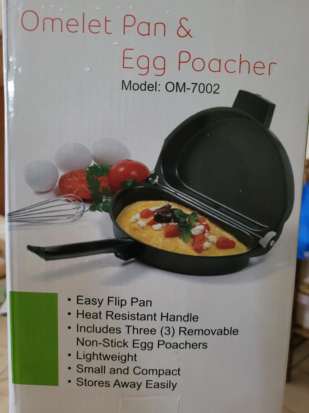 omlette pan and egg poacher