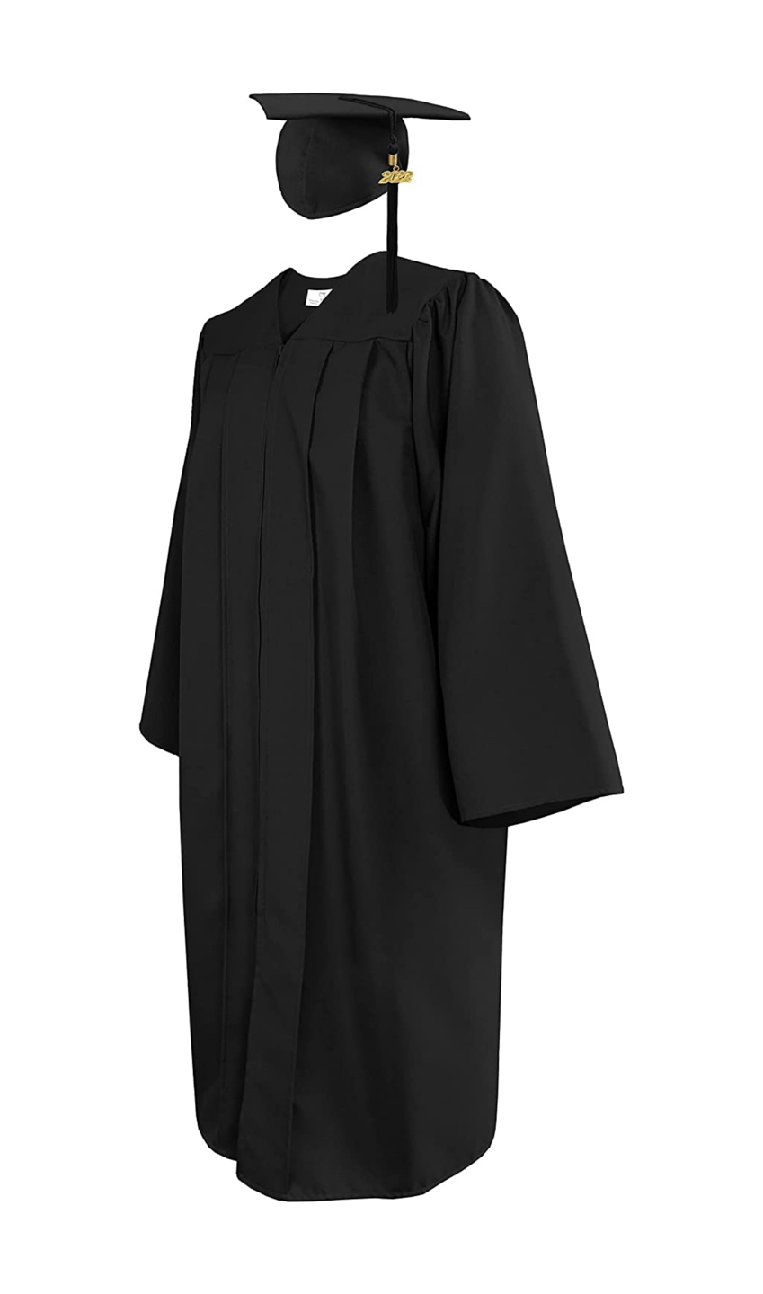 Graduation Gown Cap Tassel Set for High School and Bachelor - photo 2