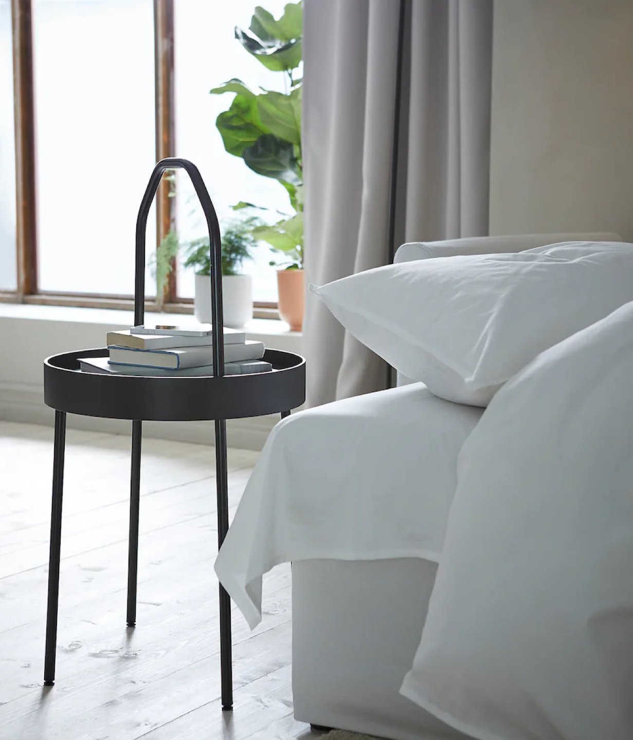 IKEA Burvik Side Table (Black) - photo 2